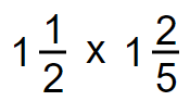 Multiplication of a Mixed Numbers​ 1