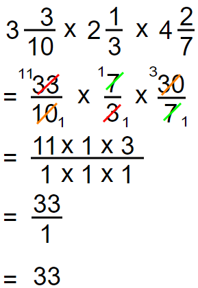 Multiplication of a Mixed Numbers​ 3