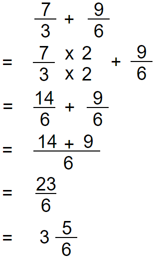 improper fraction addition 2