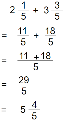 mixed number addition 1