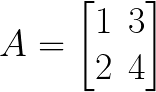 matrices example 2x2