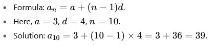 grade 10 math Arithmetic Progressions Real Numbers grade 10 math Arithmetic Progressions Real Numbers